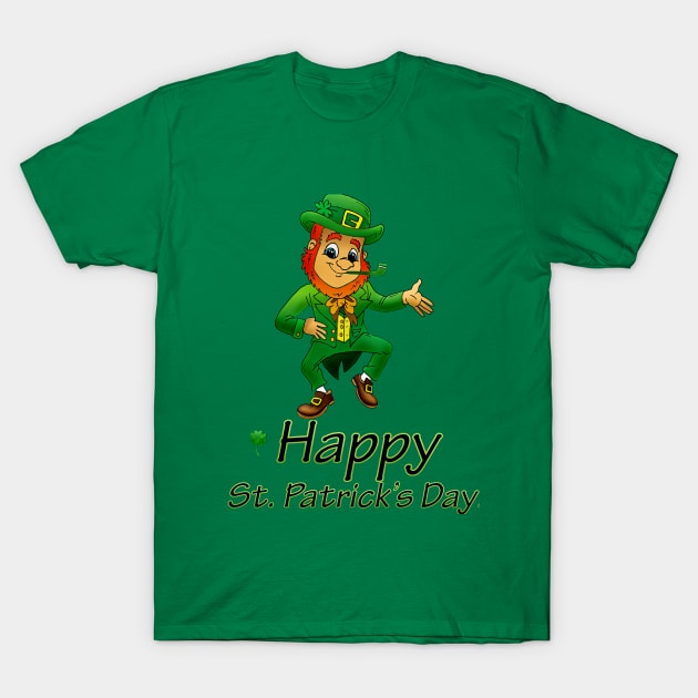 Irish St. Patrick Day T-Shirt by wizooherb